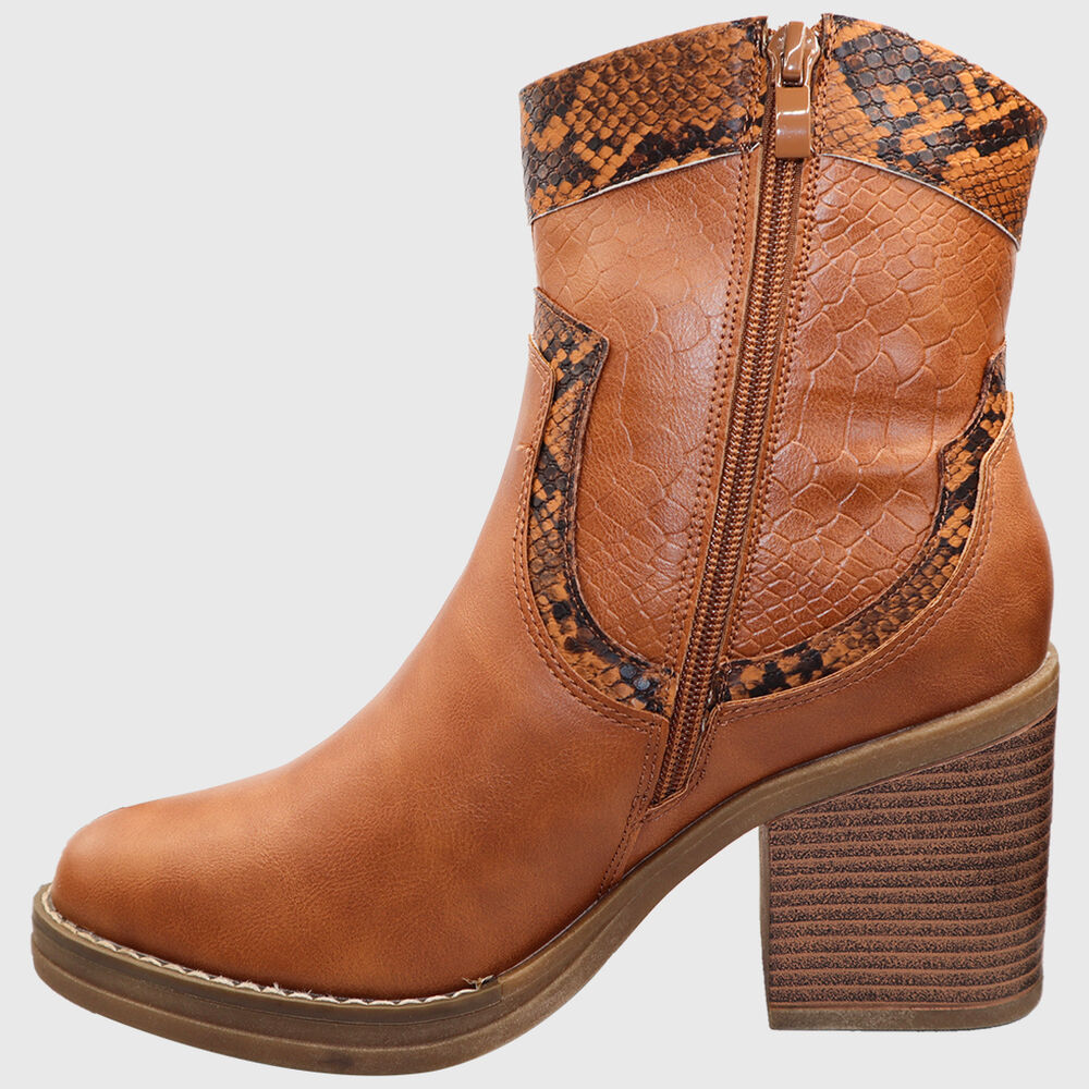 Bota Corta Print Camel image number 4.0